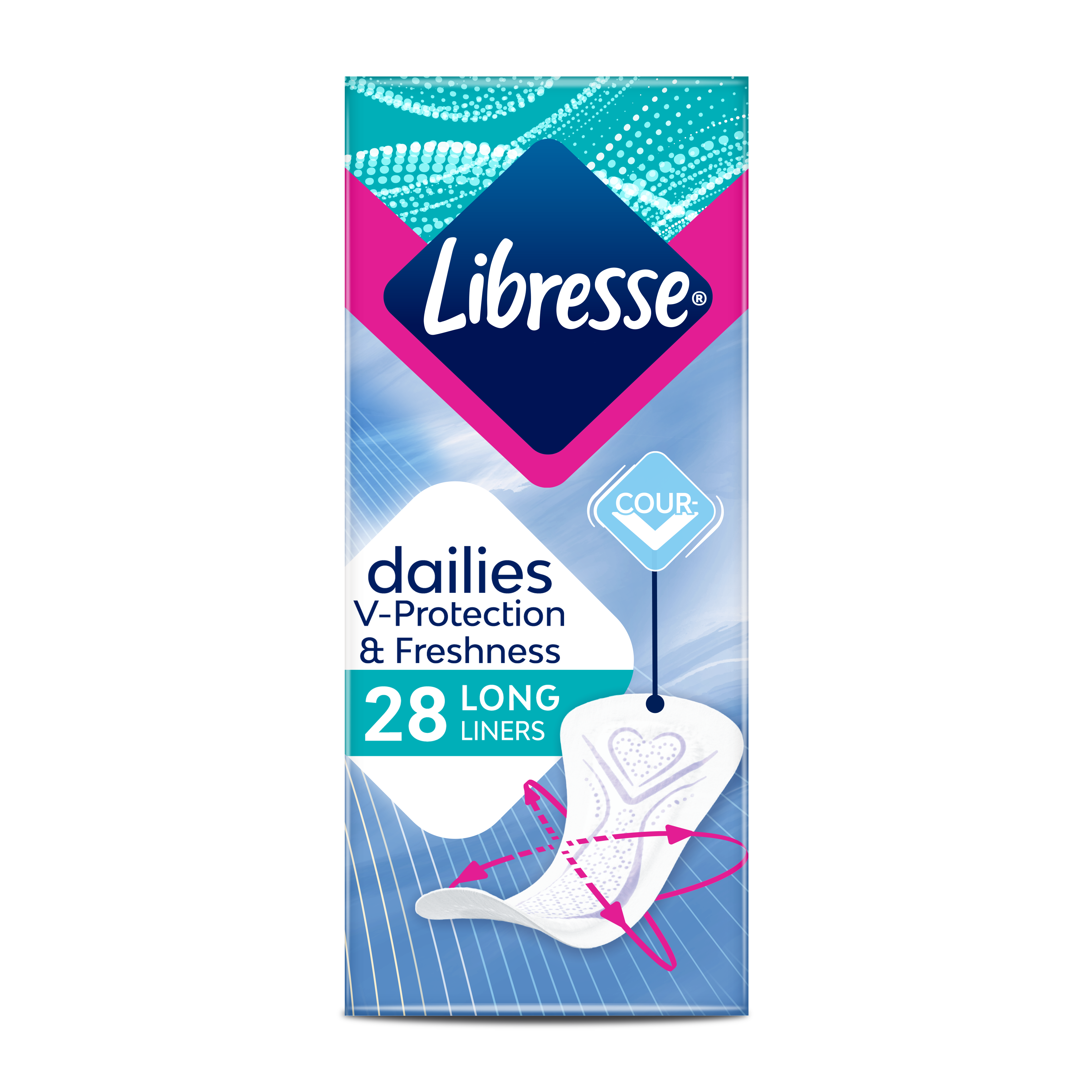 Libresse V-Protection & Freshness Long dnevni ulošci